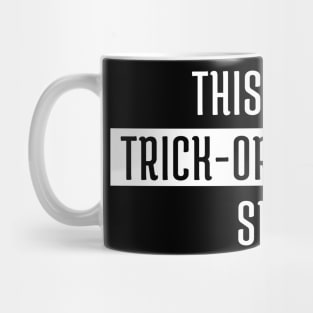 My Trick or Treating Shirt Mug